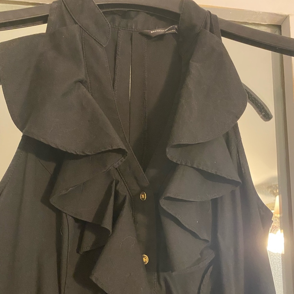Express ruffle dress